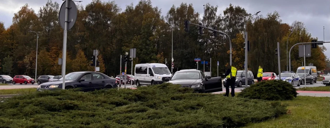Wypadek na alei Witosa w Rzeszowie