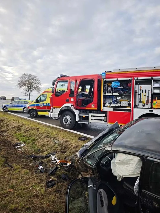 Zdarzenie drogowe w miejscowości Gwizdaj