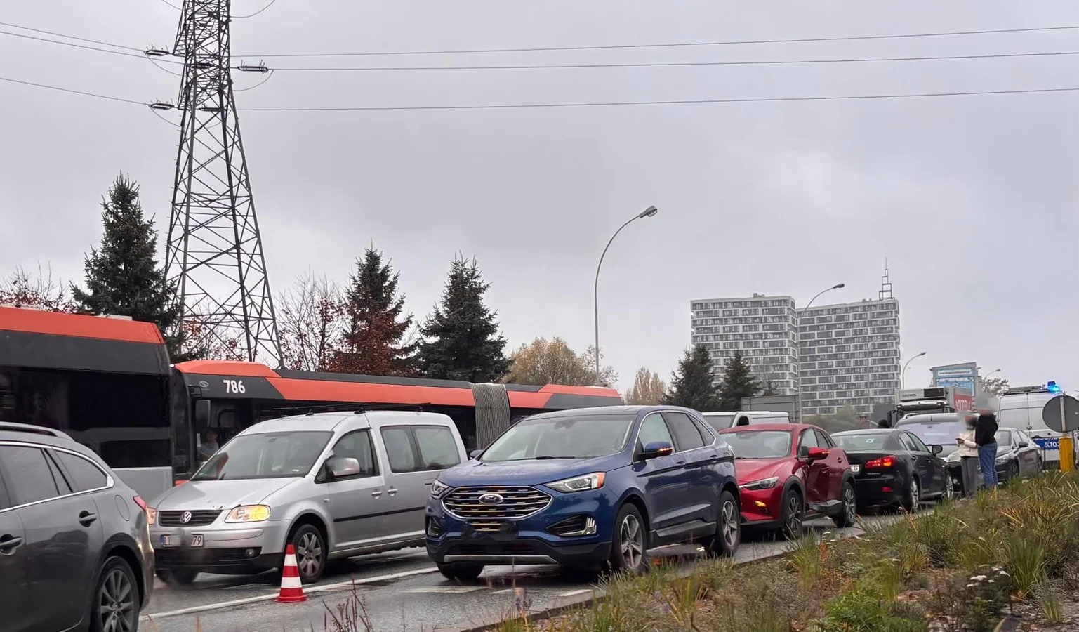 Zderzenie pięciu pojazdów – zdjęcie 3